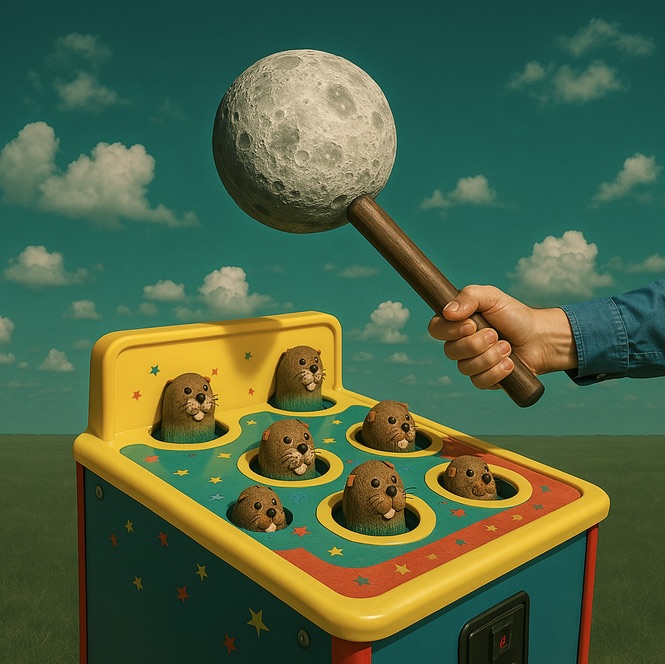 Wack-A-Mole:  Getting Things Done In Business